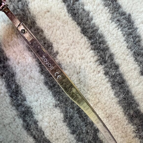 Sojos pink 70s look sunglasses - Picture 8 of 9